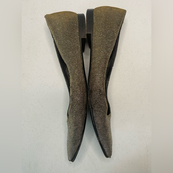 Saint Laurent YSL Paris Glitter flats size 41 used, US size 10 - Picture 16 of 16